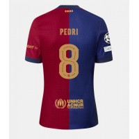 Echipament fotbal Barcelona Pedri Gonzalez #8 Tricou Acasa 2024-25 maneca scurta